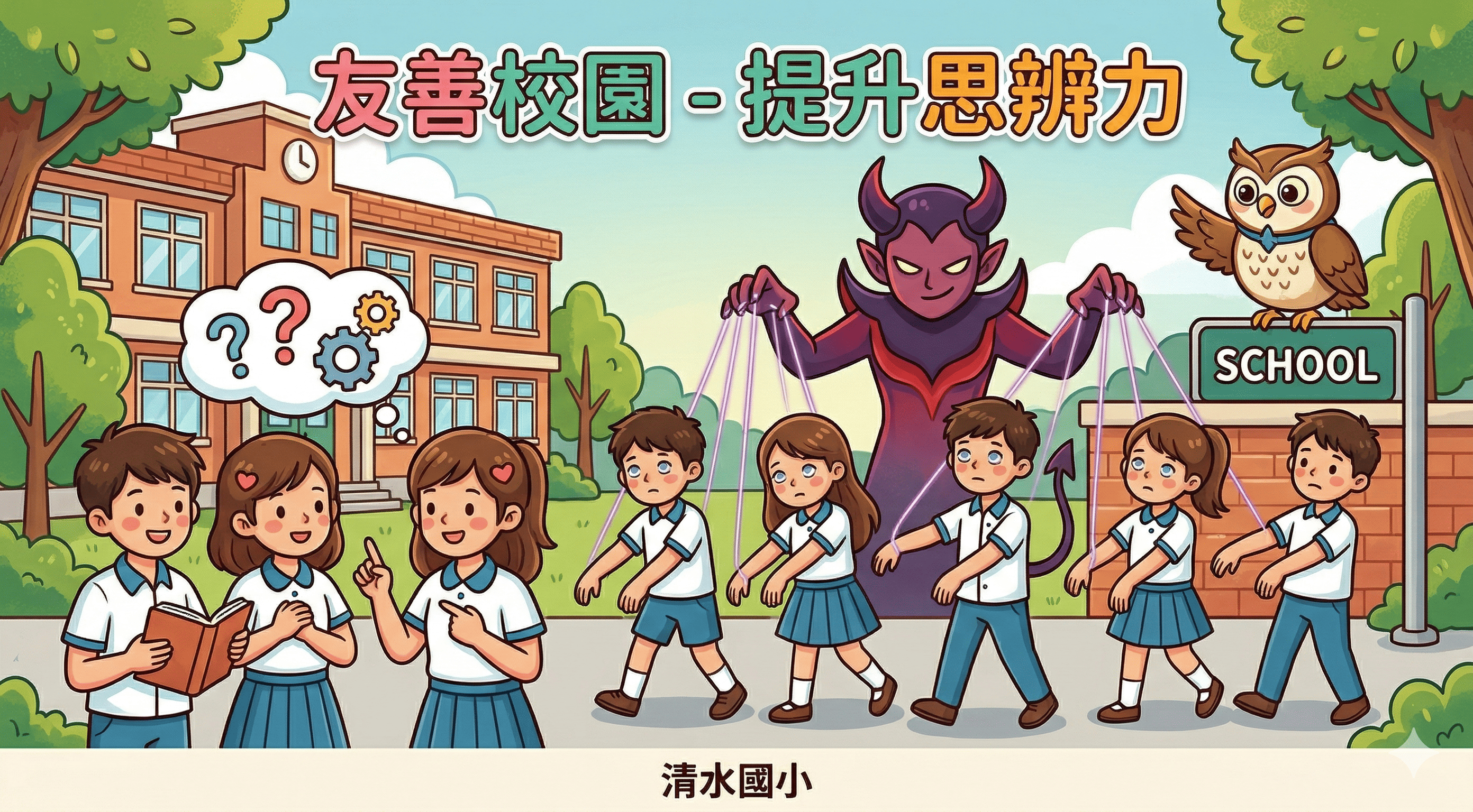 學生短片：友善校園宣導-提升思辨力