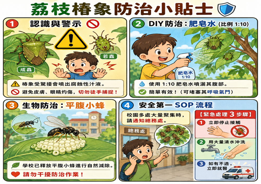 荔枝椿象防範