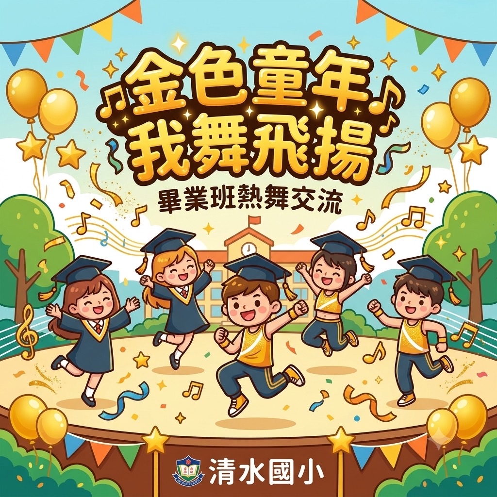 114學年度清水國小畢業班交流舞會